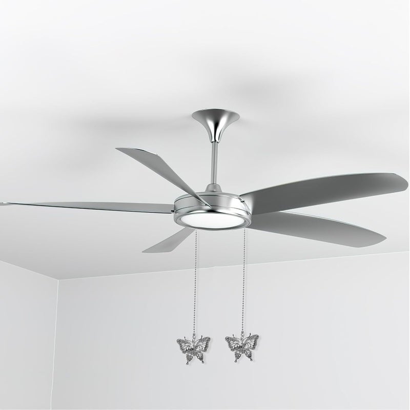 WOONEKY 2Pcs Decorative Ceiling Fan Pull Chains Butterfly Pendant Extenders for Lamp Cord Switch and Versatile Pull Chain Light Fixtures with Easy Installation - Image 3