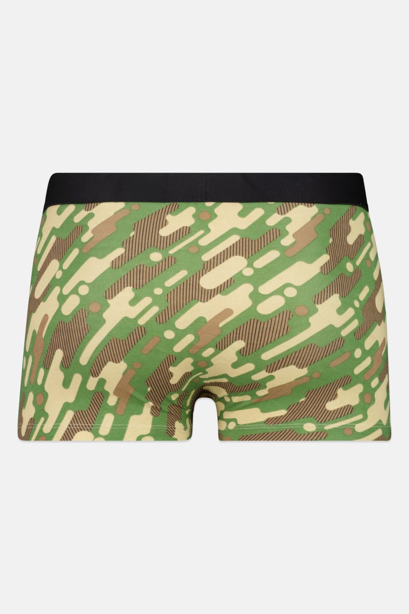 Jack Jones Men Camouflage Trunks, Multicolor  - Image 2