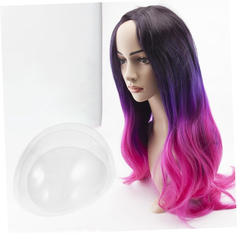 3pcs Sturdy Plastic Wig Display Stand for Hat Shaper Cap Liner Lightweight Design - Image 4