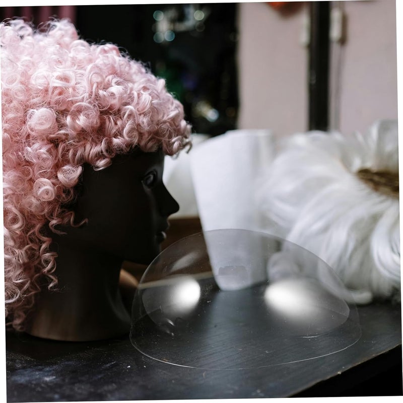 3pcs Sturdy Plastic Wig Display Stand for Hat Shaper Cap Liner Lightweight Design - Image 5