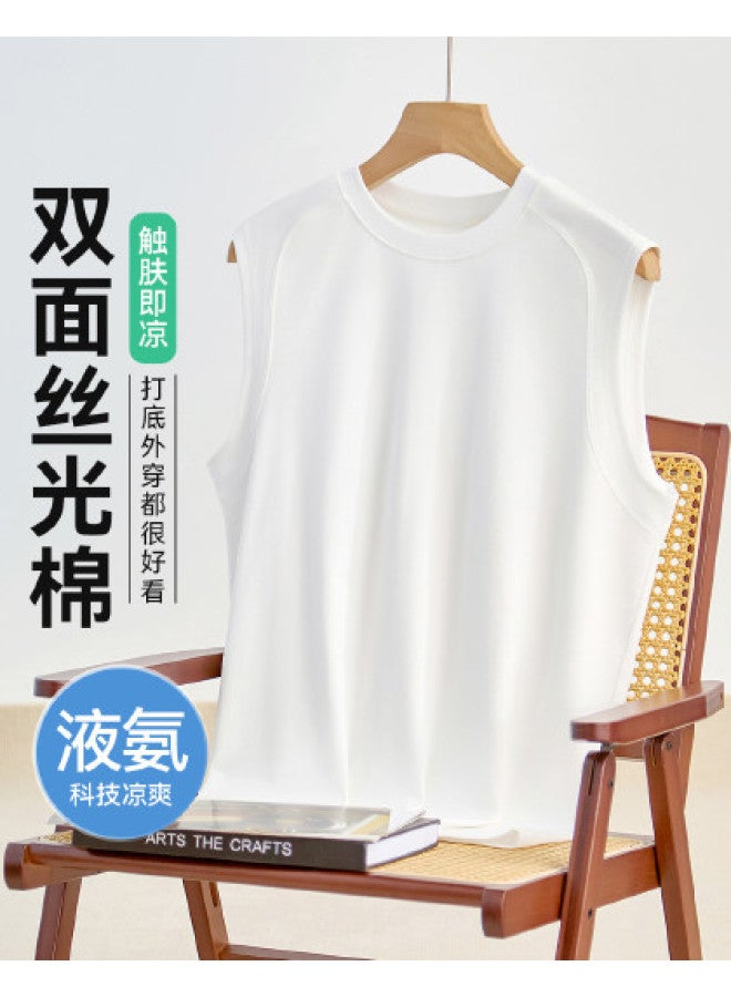 Fenton تي شيرت نشط بدون أكمام، قميص داخلي للرجال بتصميم بسيط - Image 1