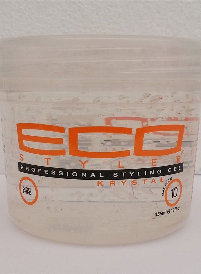 Professional Styling Gel Krystal Maximum Hold 355Ml