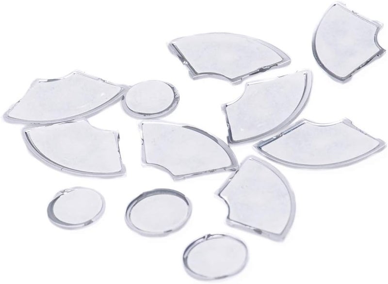 QASULER Car Steering Wheel Button Trim Frame - Image 3