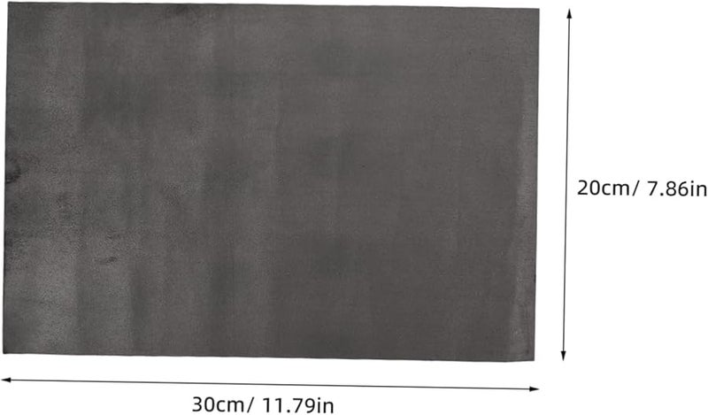 قماش جلد الغزال الرمادي اللاصق لإصلاح سقف السيارة وتجديد التصميم الداخلي - Image 3