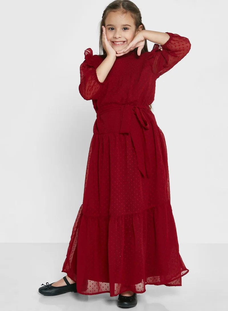 Pinata Tiered Midi Dress