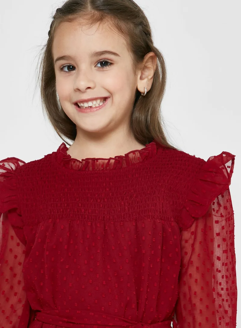 Pinata Tiered Midi Dress