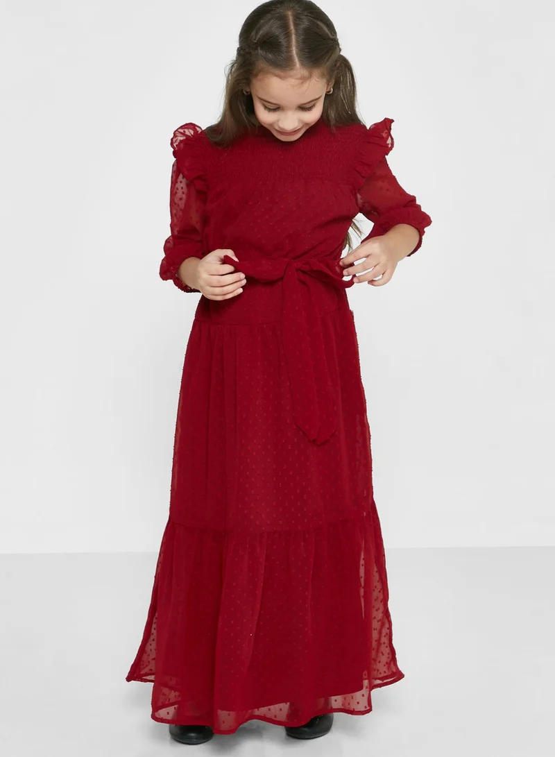 Pinata Tiered Midi Dress