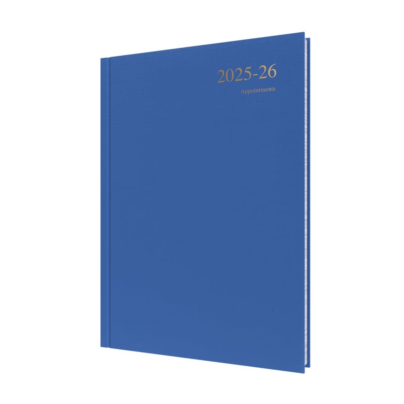 Collins Essentials 12 Month MidAcademic Year Planner July 2025July 2026 DaytoPage Appointments Diary A4 Hard Cover Blue - Image 2