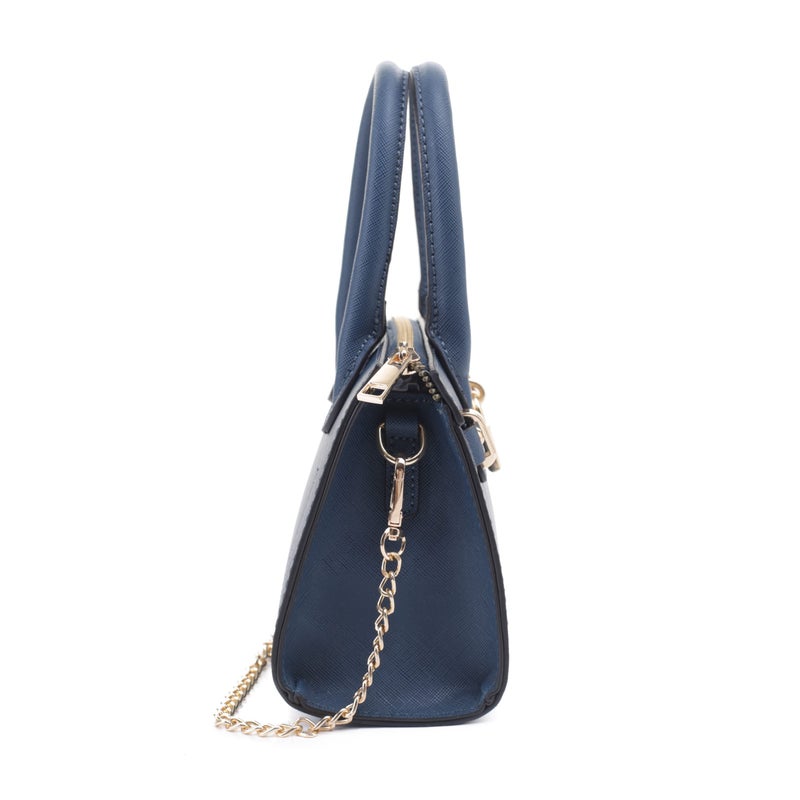 EVVE Women's Evening Bag Party Clutches Mini Satchel Purses Cocktail Prom Handbags with Chain and Lock | PECOCK - Image 4