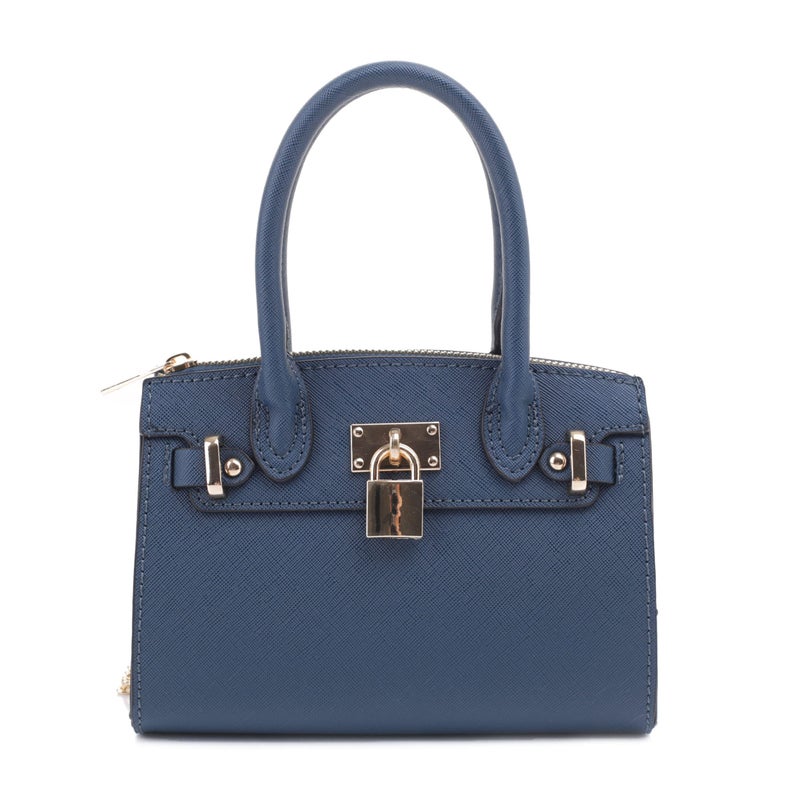 EVVE Women's Evening Bag Party Clutches Mini Satchel Purses Cocktail Prom Handbags with Chain and Lock | PECOCK - Image 1