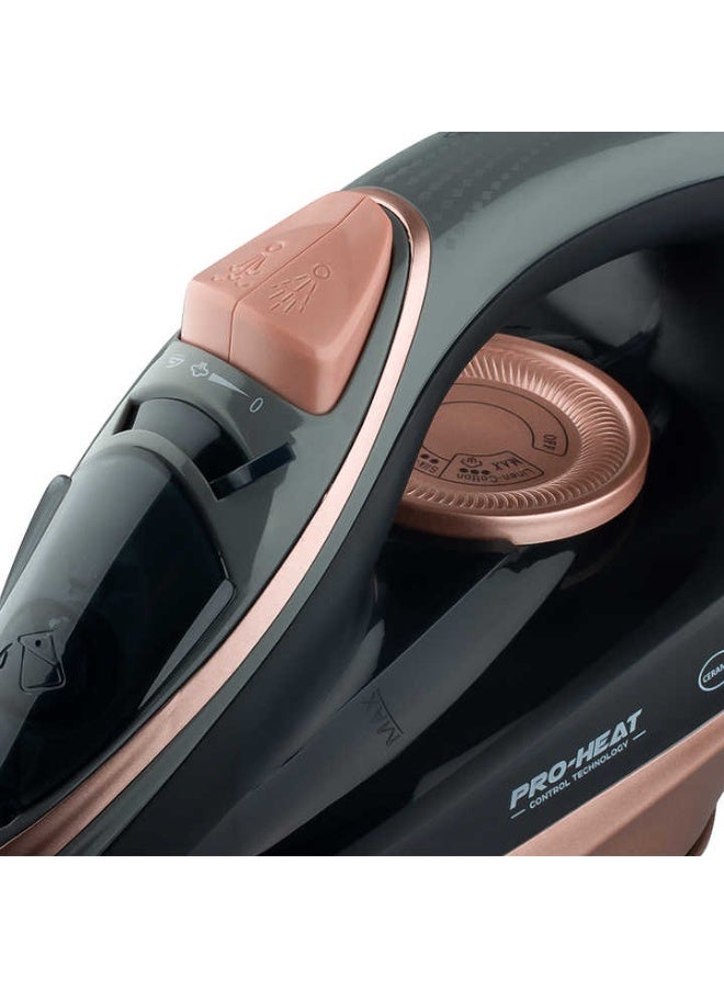 آر إيه أف مكواة بخار يدوية قوية كهربائية عالية الجودة من الفولاذ المقاوم للصدأ من RAF R.1301B - Image 2