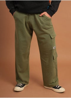 In Your Shoe Olive Cargo Swants  - Image 1