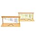 Kghios Montessori Math Toys Materials for Toddlers 120 Beaded Hanger Color Bead Stairs with Beads Montessori Mathematics Eductional Materials Learning Tools Preschool Toys - Image 2
