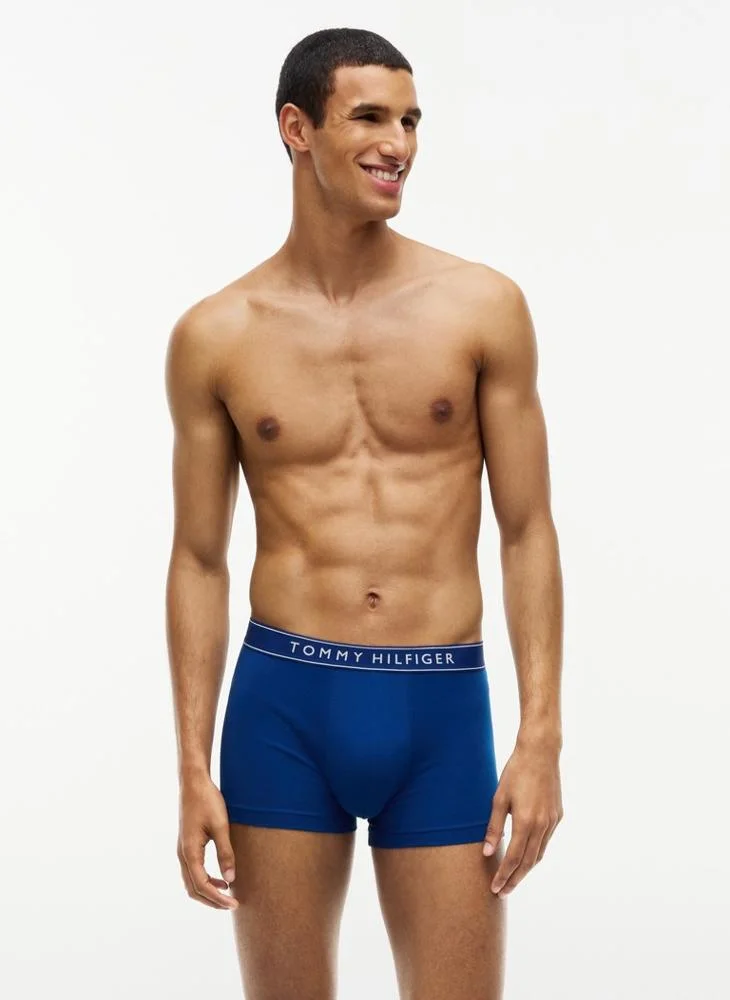 Tommy Hilfiger  3-Pack Essential Logo Waistband Trunks for Men | Best Price UAE