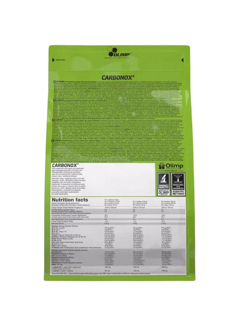 Olimp Instant Carbonox Strawberry Flavour 1000g - Image 3