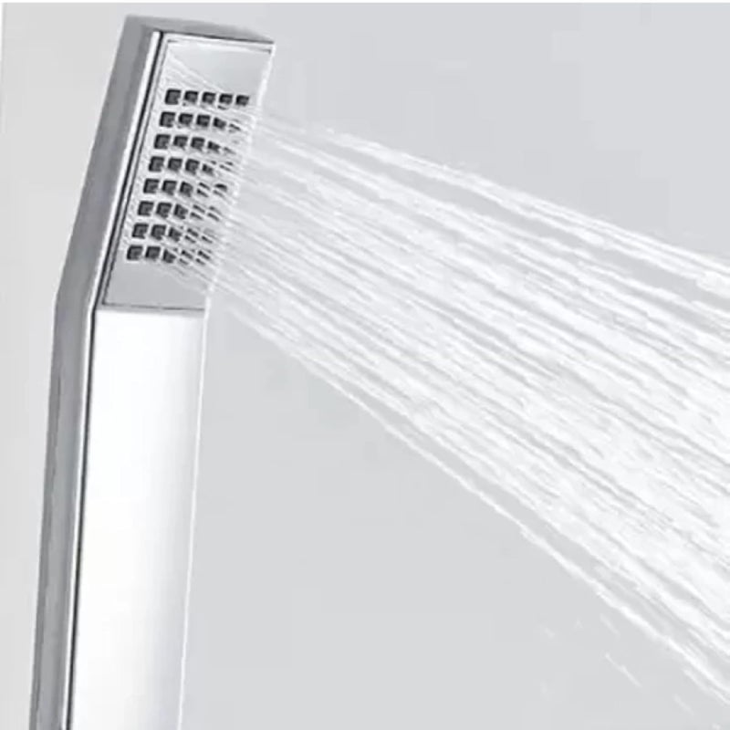 CITIPRO Citipro Stella ABS Hand ShowerTelephonic Shower in Chrome Finish with ABS Holder and 15 Mtr Stainless Steel Flexible Tube for BathroomBathroom Cleaning Set of1  - Image 4