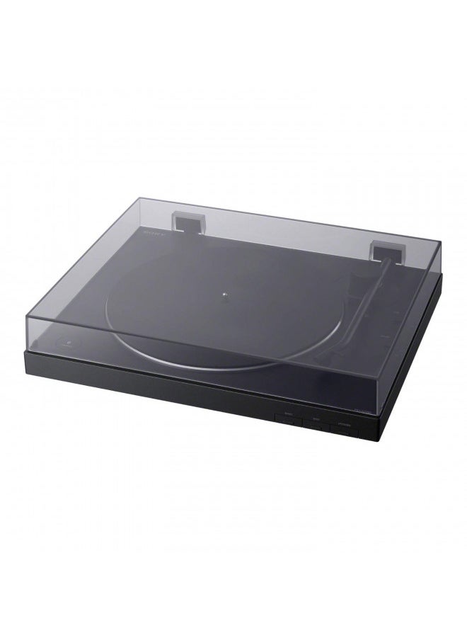 PS-LX310BT Belt Drive Turntable: Fully Automatic Wireless Vinyl Record Player with Bluetooth and USB Output Black - pzsku/Z8F09335DE51A2A01C078Z/45/_/1732280520/acfd3b67-8117-4f3c-9287-baedd912493c