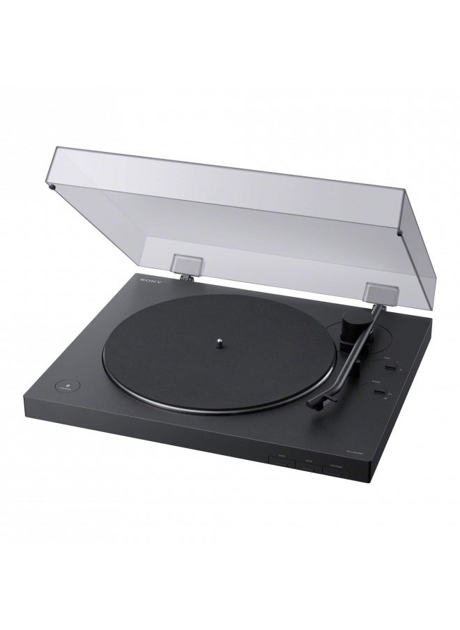 PS-LX310BT Belt Drive Turntable: Fully Automatic Wireless Vinyl Record Player with Bluetooth and USB Output Black - pzsku/Z8F09335DE51A2A01C078Z/45/_/1732280523/2363f3b4-1416-43ed-94d2-0d72f2d0c29f