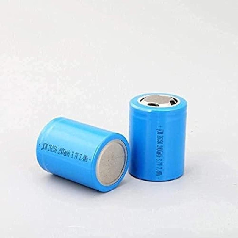 Rechargeable Cycle Pre-Charged Rechargeable Batteriesicr 26350 3 7V 2000 Capacity Small Home Appliances Beauty Instrument Head 2pcs - Image 3