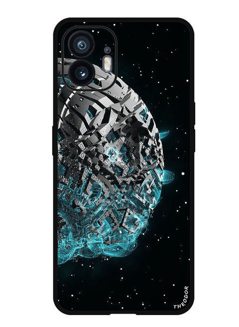 Protective Case Anti Scratch Shock Proof Bumper Cover For Nothing Phone (2) spaceship_scifi_space