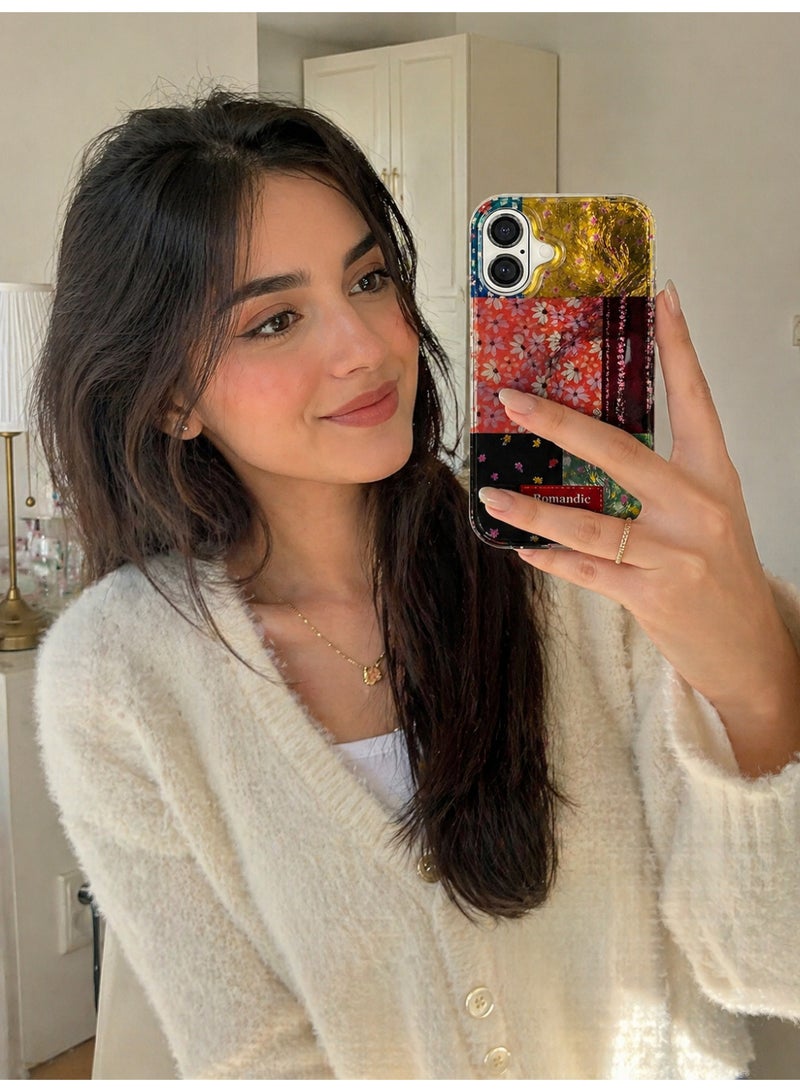 إيكو سيستم جراب Ecosystem Premium Soft TPU لهاتف iPhone 16، مقاوم للصدمات، يوفر حماية كاملة، غطاء أنيق ومرح، مناسب للنساء والفتيات والأطفال (رومانسي) - Image 3