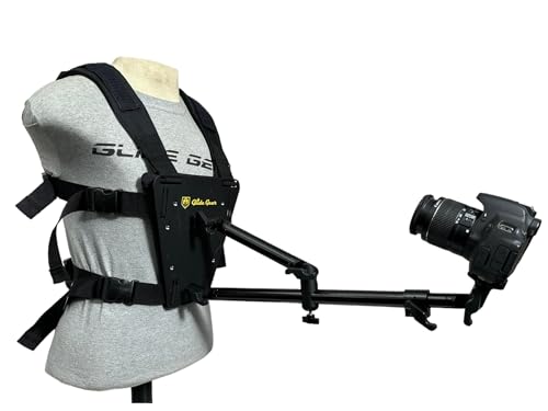 Glide Gear SNC 100 Snorricam Rig – for DSLR, Smartphone – Chest Mount, 3ft Arm, 3.3lb Payload, Lightweight Aluminum Harness - Image 4