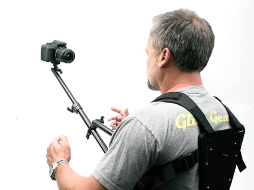 Glide Gear SNC 100 Snorricam Rig – for DSLR, Smartphone – Chest Mount, 3ft Arm, 3.3lb Payload, Lightweight Aluminum Harness - Image 3