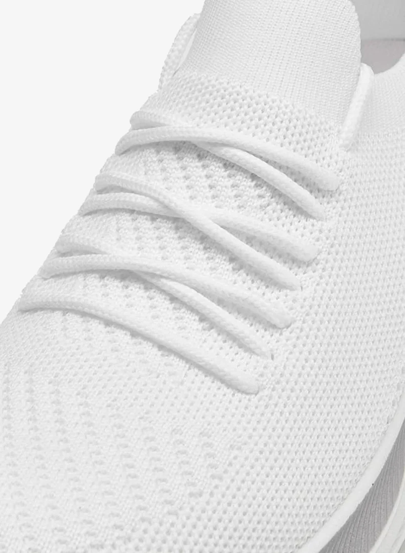 Oaklan by Shoexpress  Lace-Up Sports Shoes With Pull Tab for Women | Best Price UAE