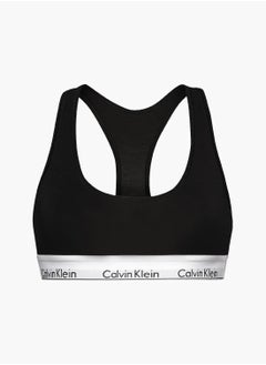 CALVIN KLEIN Women's Bralette - Cotton Blend, Black 