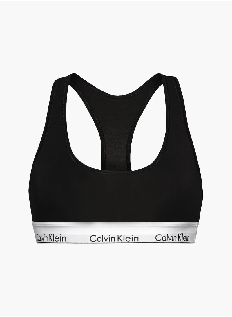 CALVIN KLEIN Women's Bralette - Cotton Blend, Black