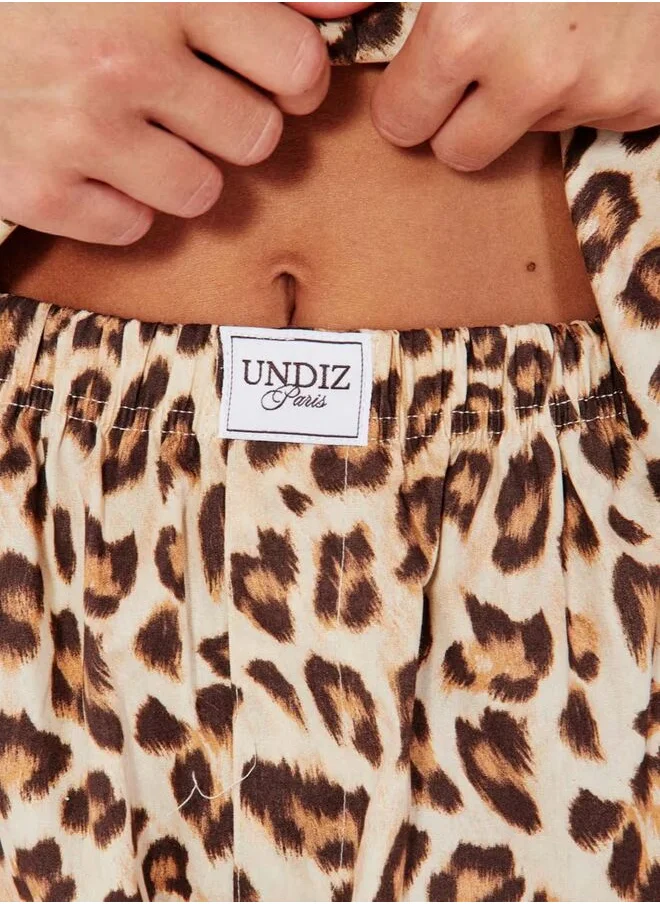 UNDIZ Leopard print shorts