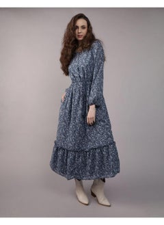 American Eagle AE Long-Sleeve Button-Up Midi Dress  - Image 1