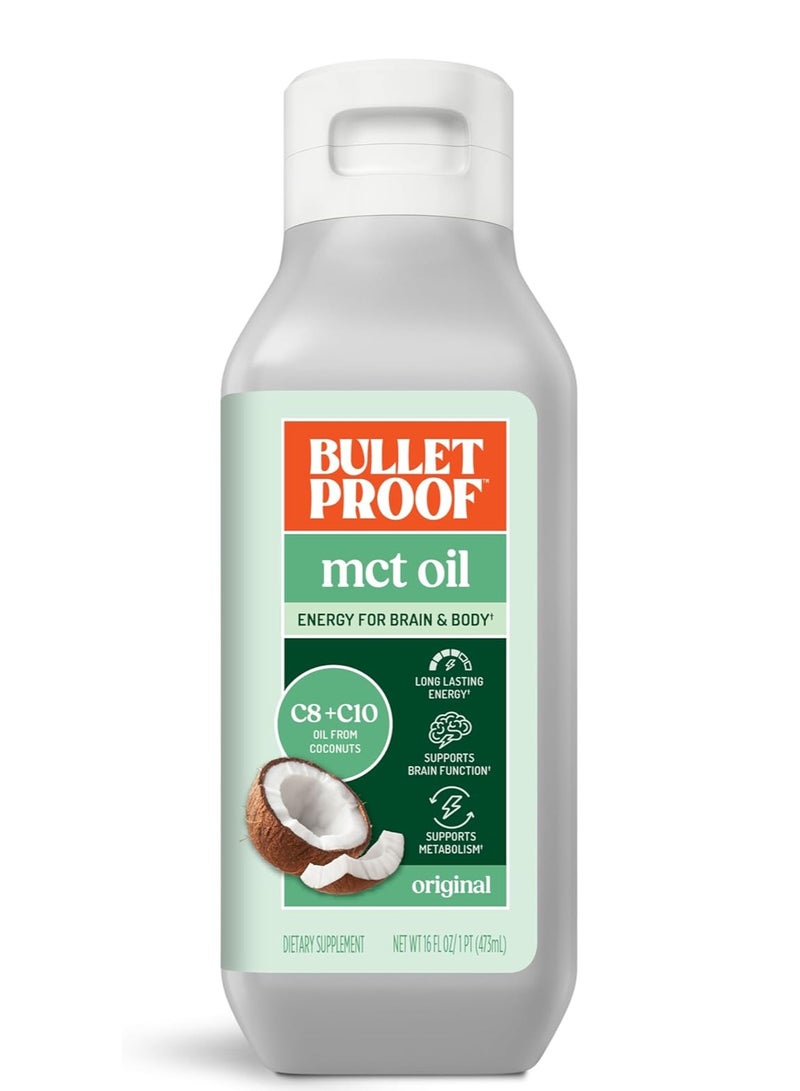 Bulletproof XCT Oil for Keto and Paleo Diet from Coconuts Only - 16oz - Image 1
