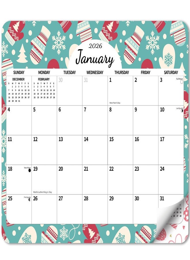 windrio 2026 Magnetic Calendar for Refrigerator 24 Month 13 x 11.4 Inch from January 2026 to December 2027, Fridge Wall Monthly Magnet Calendar Planner, Season and Holidays Decor for Home Easy Organizing - Image 1