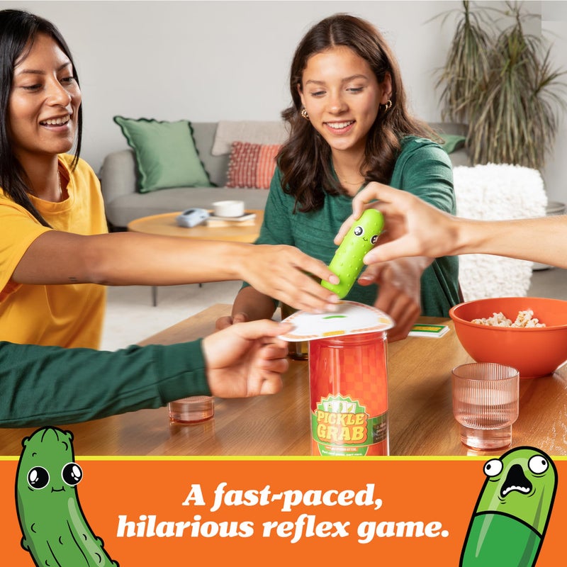 Exploding Kittens Presents, Pickle Grab - A Speed Grabbing Card Game - 2-6 Players - 15 Minutes to Play - Family Game Night - Fun for Kids, Teens, Adults, and Families - Image 2