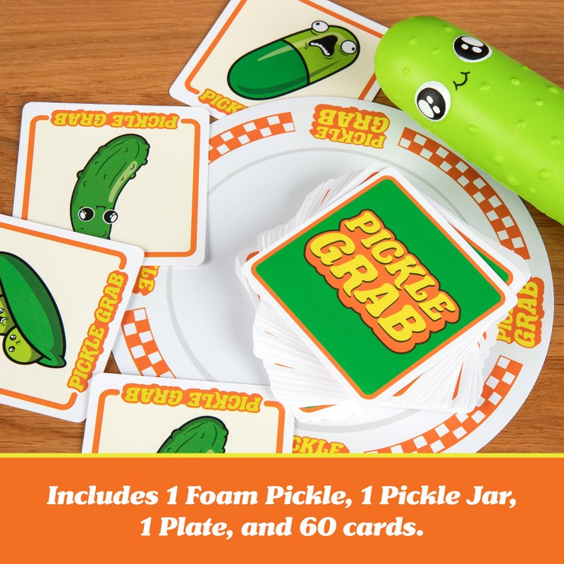 Exploding Kittens Presents, Pickle Grab - A Speed Grabbing Card Game - 2-6 Players - 15 Minutes to Play - Family Game Night - Fun for Kids, Teens, Adults, and Families - Image 3