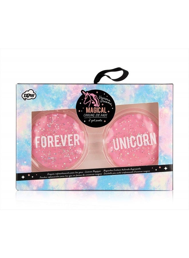 NPW Unicorn Reusable "De Puff" Cooling Gel Eye Pads, 2 Count