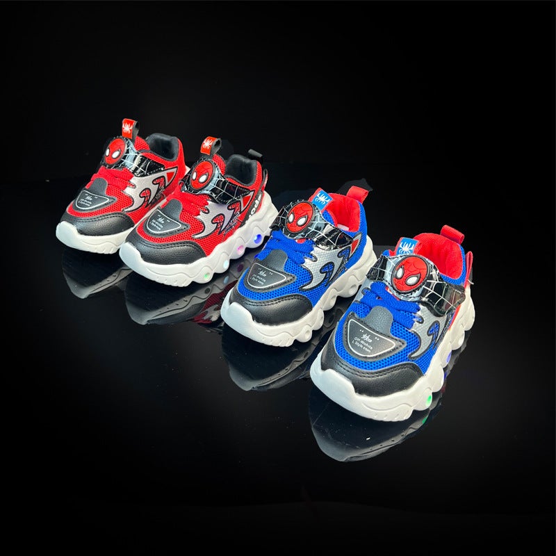 Mesh Sneakers Lightweight Flexible Sole Walking Shoes For Kids Indoor And Outdoor Activities - Image 3
