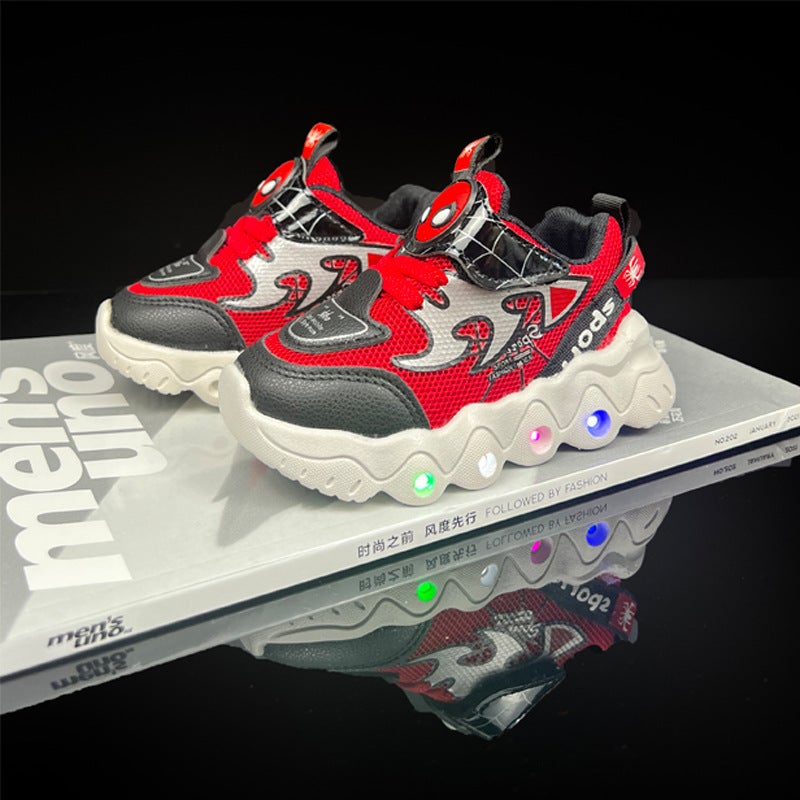 Mesh Sneakers Lightweight Flexible Sole Walking Shoes For Kids Indoor And Outdoor Activities - Image 4