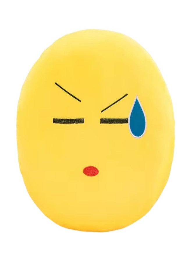 TechMax Solution لعبة وسادة قطيفة لطيفة من TechMax Solution، بتصميم وجه مبتسم. - Image 1