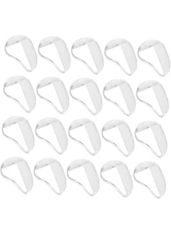 20 Pcs Clear Corner Protectors for Furniture Glass Desk Edges Safety Bumpers Easy Install - Image 1
