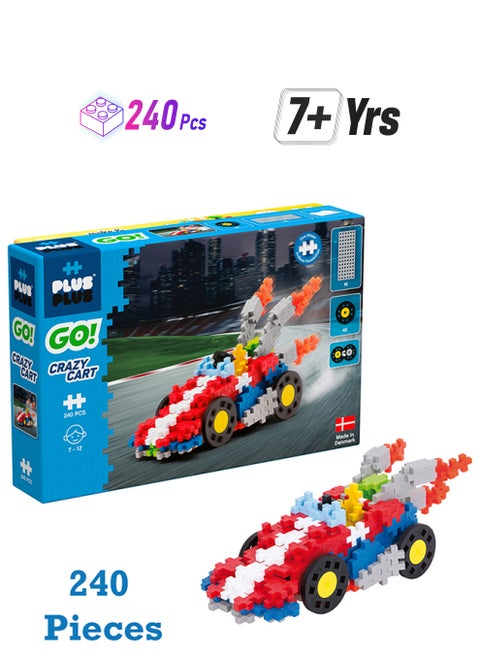 Go! Crazy Cart - 240 Pieces - Model Vehicle Building Stem Toy