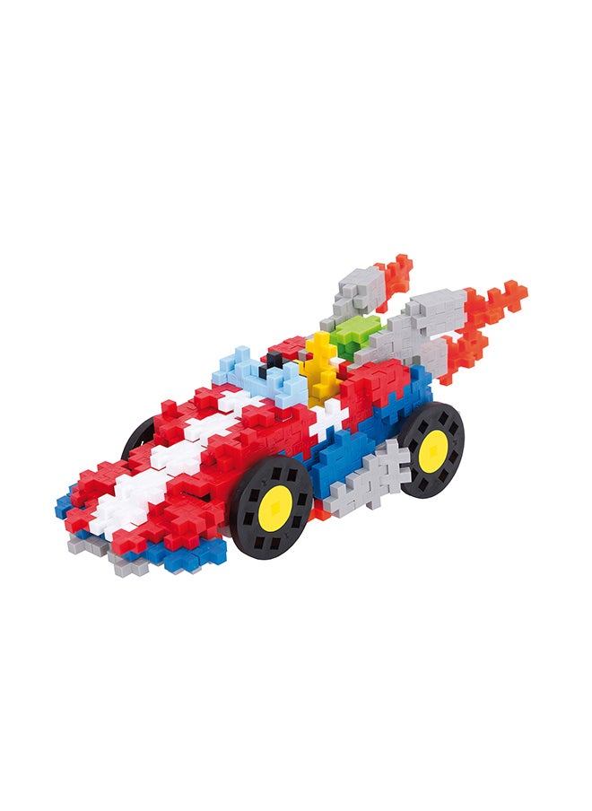 Plus-Plus Go! Crazy Cart - 240 Pieces - Model Vehicle Building Stem Toy  - Image 3