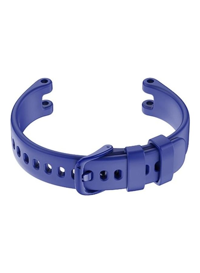NIBEMINENT Silicone Replacement Strap Watchband for Garmin Lily Dark Blue - Image 3