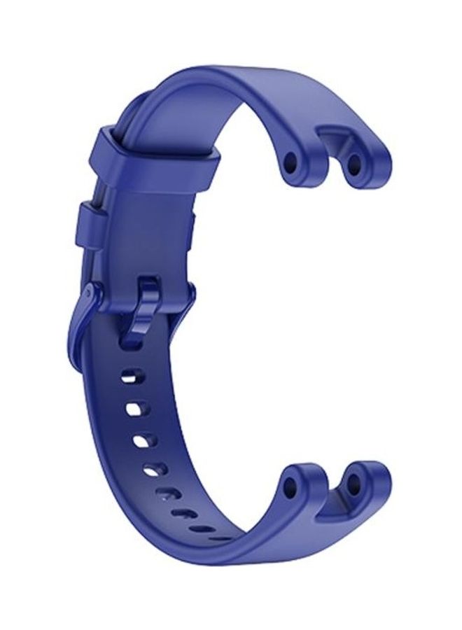 NIBEMINENT Silicone Replacement Strap Watchband for Garmin Lily Dark Blue - Image 4