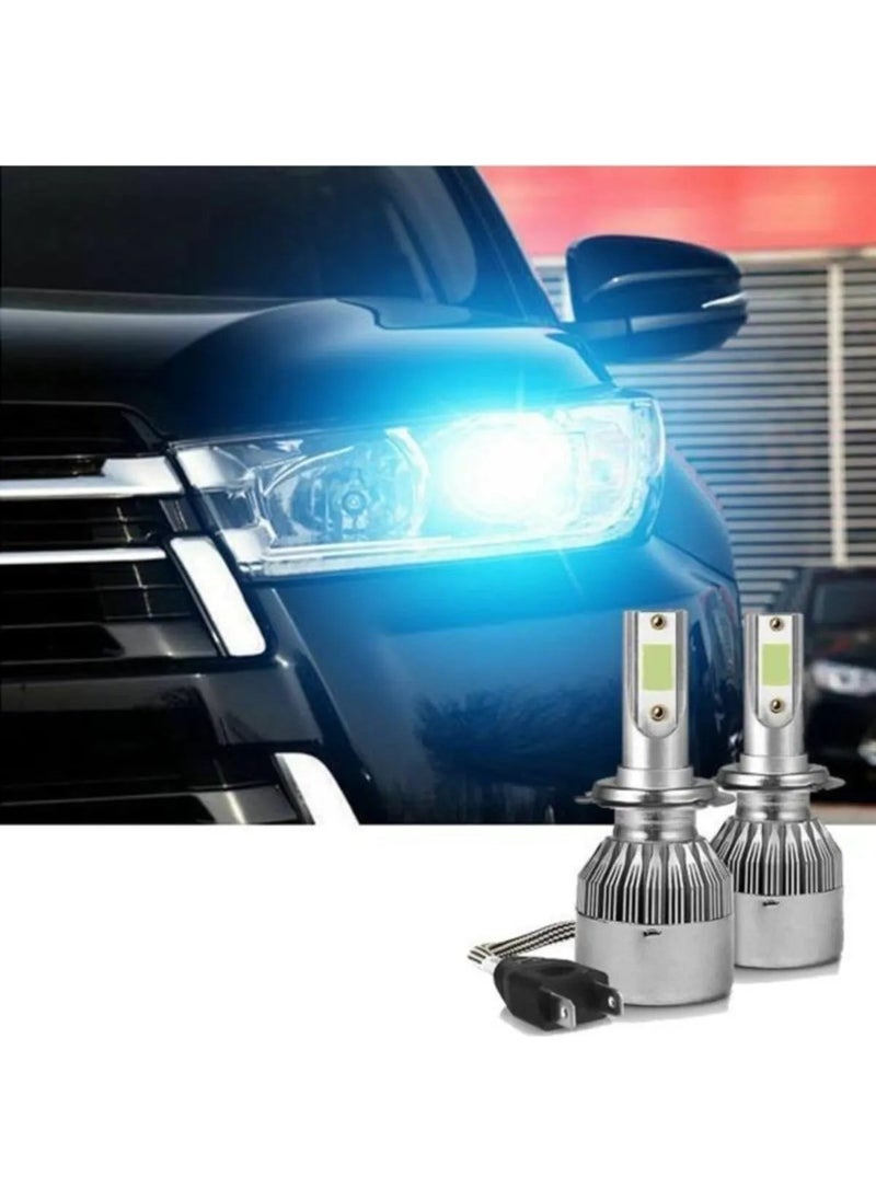 Tiger Marketing H7 Ice Blue Color LED Xenon Headlight Led LED Xenon Headlight Bulb Ledxenon  - Image 2