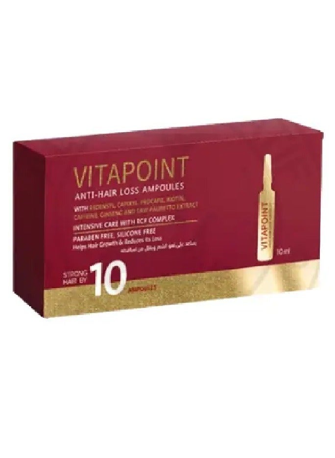 ميلانو أمبولات فيتابوينت المضادة لتساقط الشعر 10 أمبول - Image 2