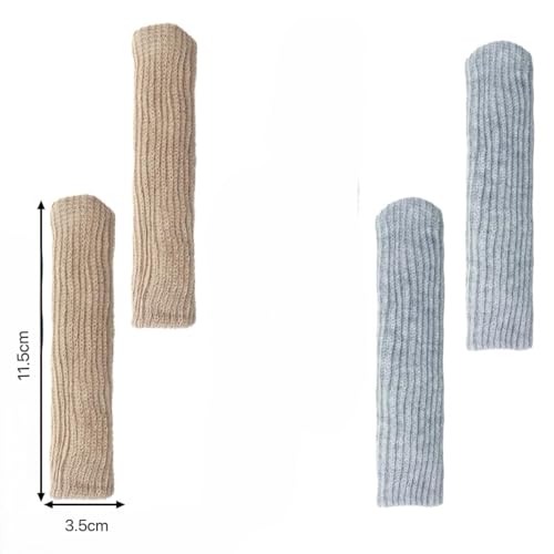 RupeeRise 4PCS Door Handle Protector for Home, Universal Fit Door Handle Covers, Protects Hands from Hot/Cold Temperatures, 11.5 * 3.5cm - Image 2