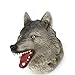 Gemini&Genius GeminiGenius Animal Hand Puppet for Kids Soft Rubber Realistic Action Figure Role Play ToysWolf - Image 4