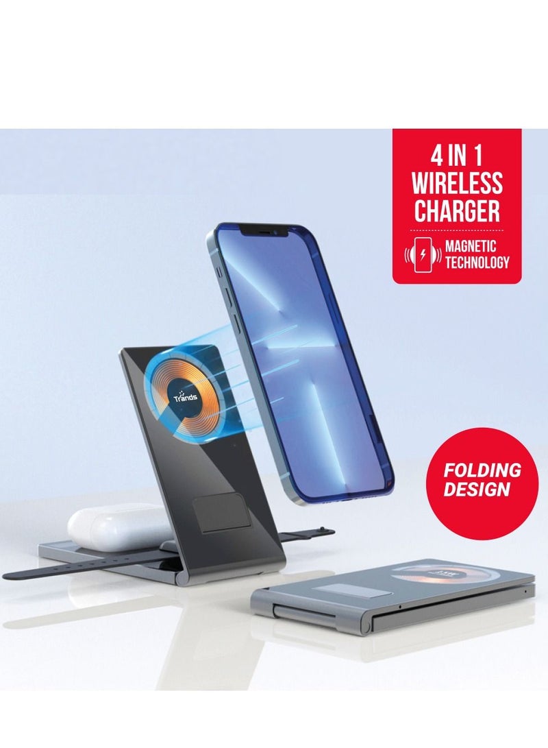 Trands 4 in 1 Wireless Charger TR-WC8436 - Image 2